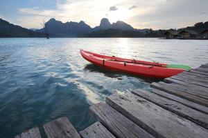 kayak dock photo