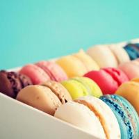 Rows of Macaroons photo