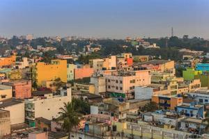 horizonte de la ciudad de Bangalore foto
