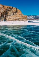 Baikal de invierno congelado