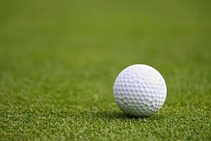 Golf Ball on Green