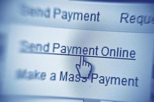 Online payment photo