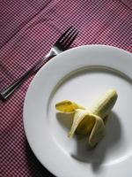 banana on a plate photo