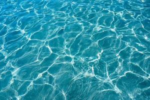Turquoise blue water background photo