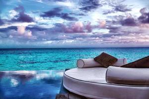 Luxury beach resort photo