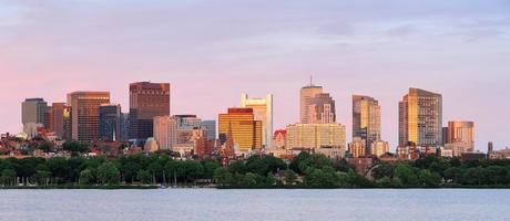Boston cityscape panorama