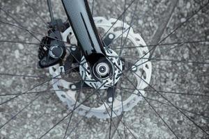 rueda de bicicleta foto