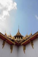 Techo del templo en Wat Phra Kaew, Bangkok, Tailandia