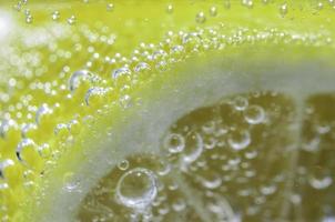 burbujas de limon foto