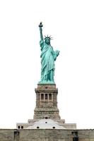 Statue of Liberty isolated photo