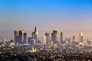Downtown Los Angeles skyline photo