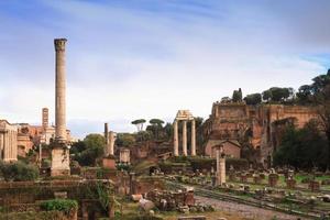 View over the Forum Romanum photo