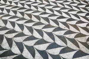 Ancient mosaic texture in Rome photo