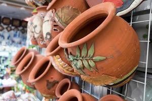 Traditional ceramic pottery in Bat Trang, Vietnam