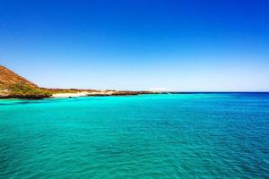 Turquoise Water in the Galapagos Islands photo