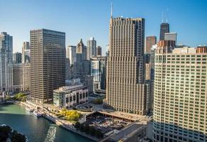Chicago skyline photo