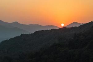 Sunset in Hangzhou, China