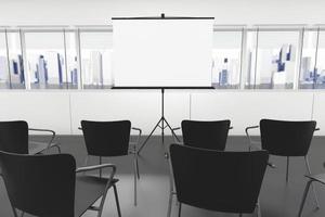 Projection Screen and Chairs