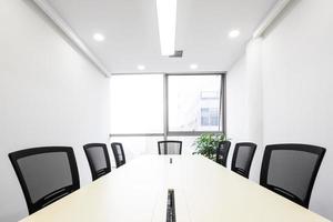 interior of meeting room in moder office photo