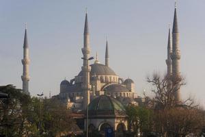 mezquita azul en estambul foto