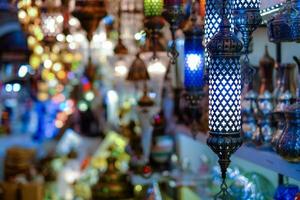 Turkish lamps