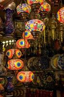 lámparas turcas tradicionales