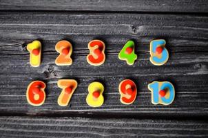 Numbers counting child preschool photo