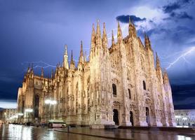 Milan cathedral dome - Italy photo