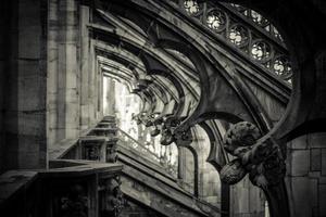 Duomo cathedral of Milan - detail photo