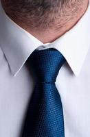 primer plano con corbata o corbata foto