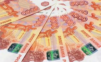dinero ruso foto