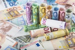 European money background