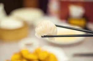 Cantonese shrimp dumpling dim sum photo