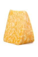 pedazo de queso de mármol aislado