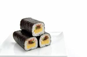 Rolled sushi photo