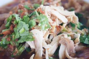 comida de fideos en Tailandia