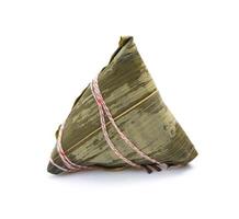 Chinese ZongZi on white for Dragon Boat Festival, DuanWu