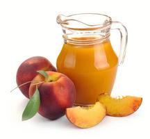 peach juice photo
