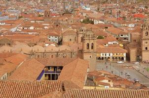 The historical center of Cuzco.