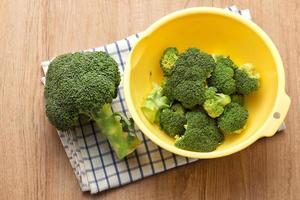 Broccoli in bowl photo