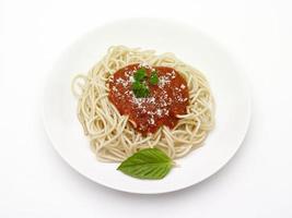 spaghetti plate photo