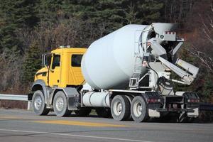Cement truck photo