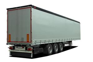 Truck semi trailer