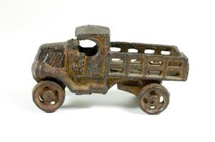Antique toy truck photo