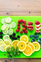 frutas frescas foto