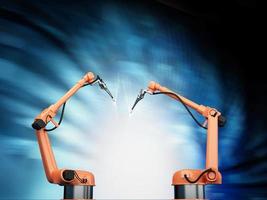 Industrial Robotic Arms photo