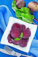 boiled beet photo