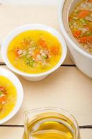 sopa de caldo de cebada siria estilo alepo