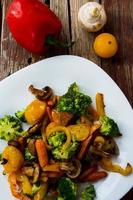 Grilled vegetables photo