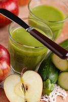 smoothie apple and zucchini photo